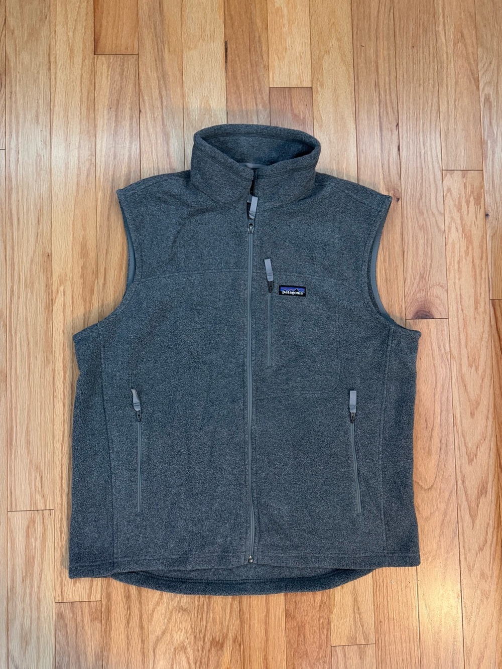 Patagonia Classic Synchilla Fleece Vest Gray Men's Large